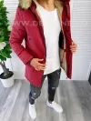 Geaca barbati groasa grena imblanita B6210 D1-3